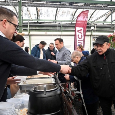 Wielkanocne śniadanie z Lewicą - coroczny poczęstunek dla mieszkańców 